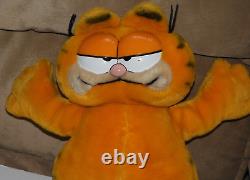 Vintage GARFIELD Cat 18 Stuffed Animal Plush 1981 Dakin