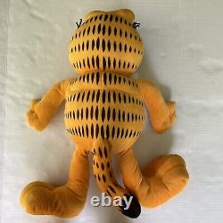 Vintage Garfield Large 27 Stuffed Animal Plush Pillow Buddies Paws Toy