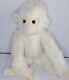 Vintage Gund Monk-kees Monkey Plush Stuffed Animal 1980 White 12 Rare See