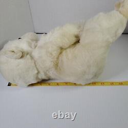 Vintage Gund Monk-kees Monkey Plush Stuffed Animal 1980 White 12 Rare SEE