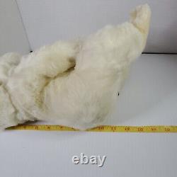 Vintage Gund Monk-kees Monkey Plush Stuffed Animal 1980 White 12 Rare SEE