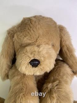Vintage Gund Muttsy Dog Puppy Tan Large Huge 33in Plush Stuffed Animal Toy