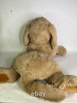 Vintage Gund Muttsy Dog Puppy Tan Large Huge 33in Plush Stuffed Animal Toy