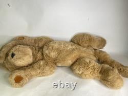 Vintage Gund Muttsy Dog Puppy Tan Large Huge 33in Plush Stuffed Animal Toy