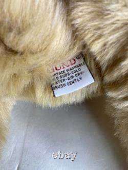 Vintage Gund Muttsy Dog Puppy Tan Large Huge 33in Plush Stuffed Animal Toy