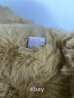 Vintage Gund Muttsy Dog Puppy Tan Large Huge 33in Plush Stuffed Animal Toy