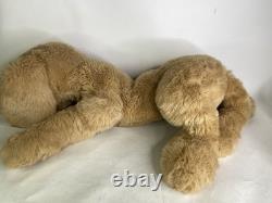 Vintage Gund Muttsy Dog Puppy Tan Large Huge 33in Plush Stuffed Animal Toy
