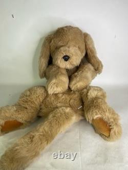 Vintage Gund Muttsy Dog Puppy Tan Large Huge 33in Plush Stuffed Animal Toy