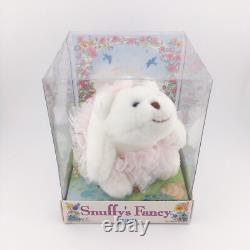 Vintage Gund Snuffy's Fancy White Ballerina Bear Plush Stuffed Animal 1992