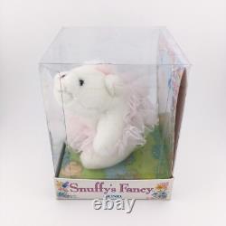 Vintage Gund Snuffy's Fancy White Ballerina Bear Plush Stuffed Animal 1992