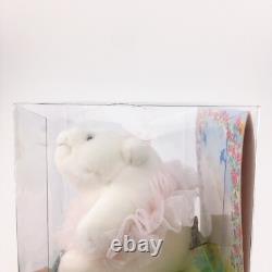 Vintage Gund Snuffy's Fancy White Ballerina Bear Plush Stuffed Animal 1992