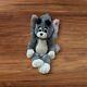 Vintage Hamilton Tom & Jerry Cat Plush Toy 1990 12 Stuffed Animal Toy