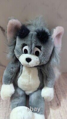 Vintage Hamilton Tom & Jerry Cat Plush Toy 1990 12 Stuffed animal toy