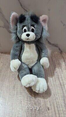 Vintage Hamilton Tom & Jerry Cat Plush Toy 1990 12 Stuffed animal toy