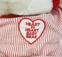 Vintage House Of Lloyd Heart To Heart Baby Teddy Bear Stuffed Animal Plush Toy