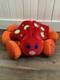 Vintage Jolly Toys Plush Lady Bug Rare Large Red Stuffed Animal