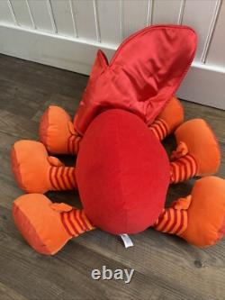 Vintage Jolly Toys Plush Lady Bug Rare Large Red Stuffed Animal