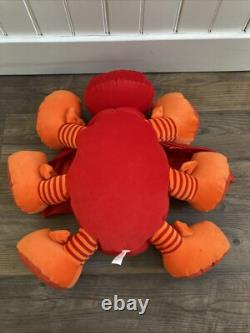 Vintage Jolly Toys Plush Lady Bug Rare Large Red Stuffed Animal
