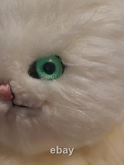 Vintage La Mar Toy Co. Persian Cat Kitten Plush Toy Fur 24 Stuffed Animal RARE