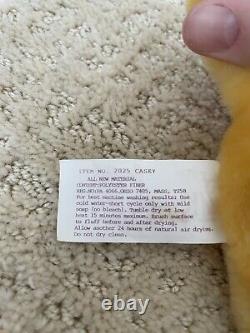 Vintage Lisa Frank 24K Casey Puppy Dog Stuffed Animal Plush 1995