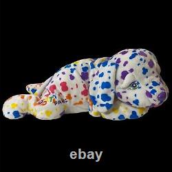 Vintage Lisa Frank Dotty Paws Plush Stuffed Animal 24