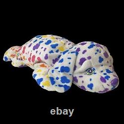 Vintage Lisa Frank Dotty Paws Plush Stuffed Animal 24