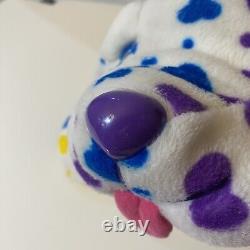 Vintage Lisa Frank Dotty Paws Plush Stuffed Animal 24