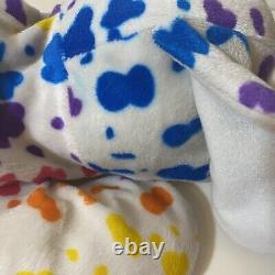 Vintage Lisa Frank Dotty Paws Plush Stuffed Animal 24