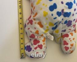 Vintage Lisa Frank Dotty Paws Plush Stuffed Animal 24