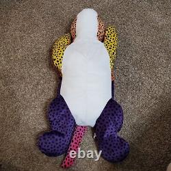 Vintage Lisa Frank Hunter Plush Cheetah Leopard Large 30 Rainbow 1998