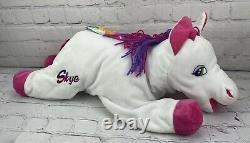 Vintage Lisa Frank Skye Rainbow Pegasus Plush Stuffed Animal Horse RARE 22