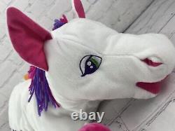 Vintage Lisa Frank Skye Rainbow Pegasus Plush Stuffed Animal Horse RARE 22