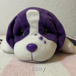 Vintage Lisa Frank Violet Dog Beanie Baby Jumbo Stuffed Animal Plush Toy 18
