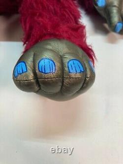 Vintage My Pet Football Monster Plush Amtoy Collectible 80's Good Hands & Feet