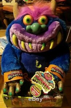 Vintage My Pet Monster Talking Plush Figure New In Box 2001 Rare