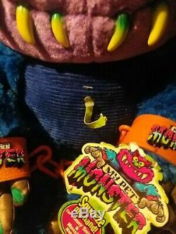 Vintage My Pet Monster Talking Plush Figure New In Box 2001 Rare