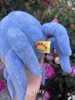 Vintage NWT Gund Oswald The Octopus 2002 Viacom Nick Jr. Plush Stuffed Animal