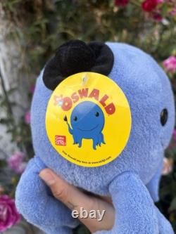 Vintage NWT Gund Oswald The Octopus 2002 Viacom Nick Jr. Plush Stuffed Animal