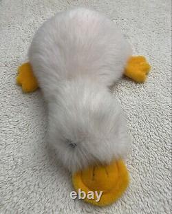 Vintage Pink Platypus Plush Stuffed Animal 20 Chosun Korea Duck Billed Rare