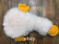 Vintage Pink Platypus Plush Stuffed Animal 20 Chosun Korea Duck Billed Rare