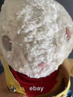 Vintage Plush Cowboy Stuffed Animal Rabbit Bunny Chaps Holster Old West