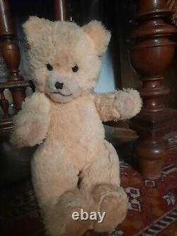 Vintage Plush Stuffed Animal Bear Toy GDR