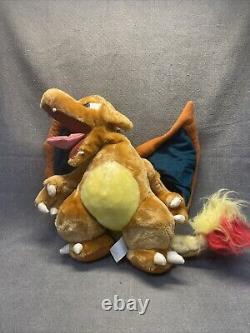 Vintage Pokemon Nintendo Charizard Plush Stuffed Animal Toy 1995 1996 1998 KG JD
