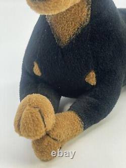 Vintage Rare 1997 Stuffins Doberman Pincher Stuffed Animal Plush Realistic