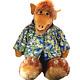 Vintage Rare 3 Foot Tall Alf Plush In Blue Hawaiian Shirt 36