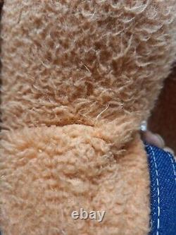 Vintage Rare Animal Fair 1970s Clem Plush Stuffed Dog Large Jumbo 24