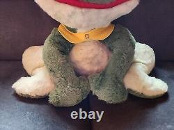 Vintage Rare Knickerbocker Kingdom Toy Frog Prince Toad Plush Stuffed Animal