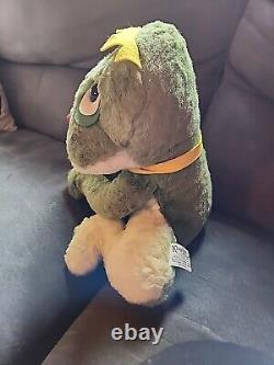 Vintage Rare Knickerbocker Kingdom Toy Frog Prince Toad Plush Stuffed Animal