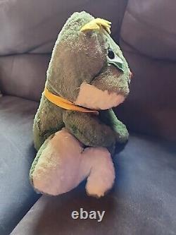 Vintage Rare Knickerbocker Kingdom Toy Frog Prince Toad Plush Stuffed Animal