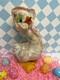 Vintage Rushton 13 Rubber Beak Happy Duck Goose Doll Stuffed Animal Plush Toy